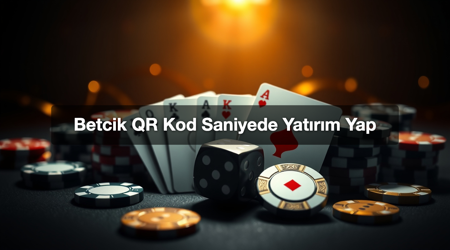 Betcik QR Kod Saniyede Yatırım Yap