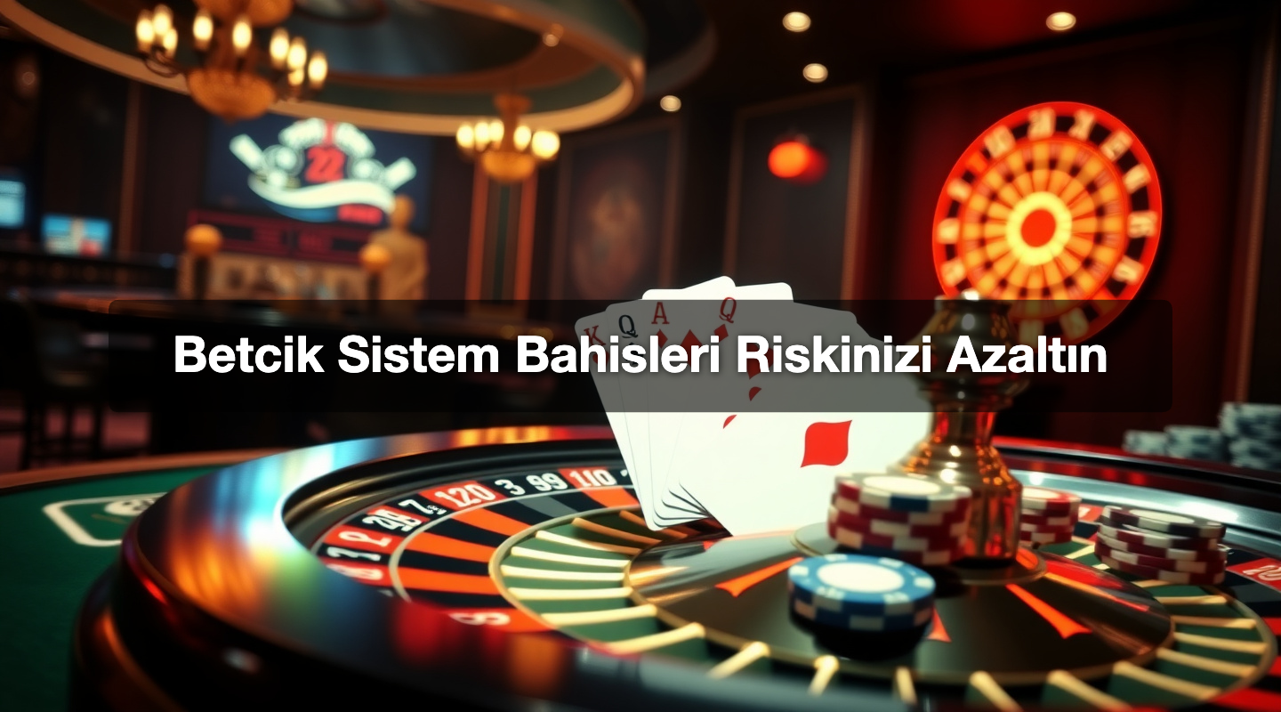 Betcik Sistem Bahisleri Riskinizi Azaltın