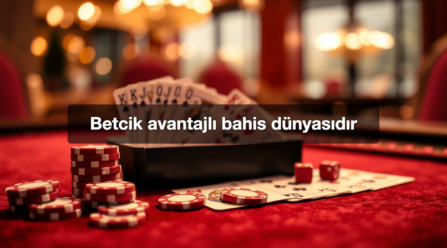 Betcik avantajlı bahis dünyasıdır