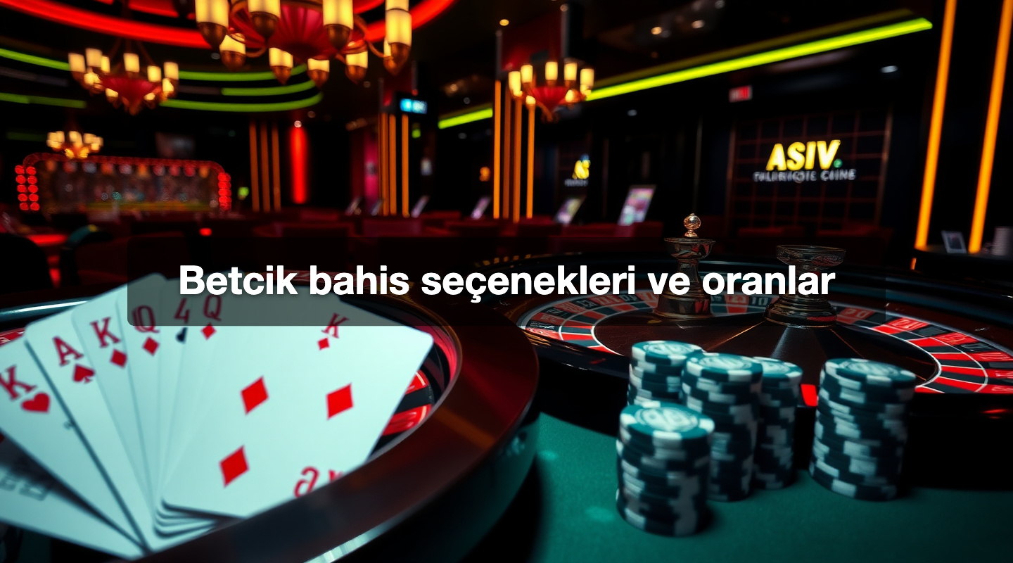 Betcik bahis seçenekleri ve oranlar