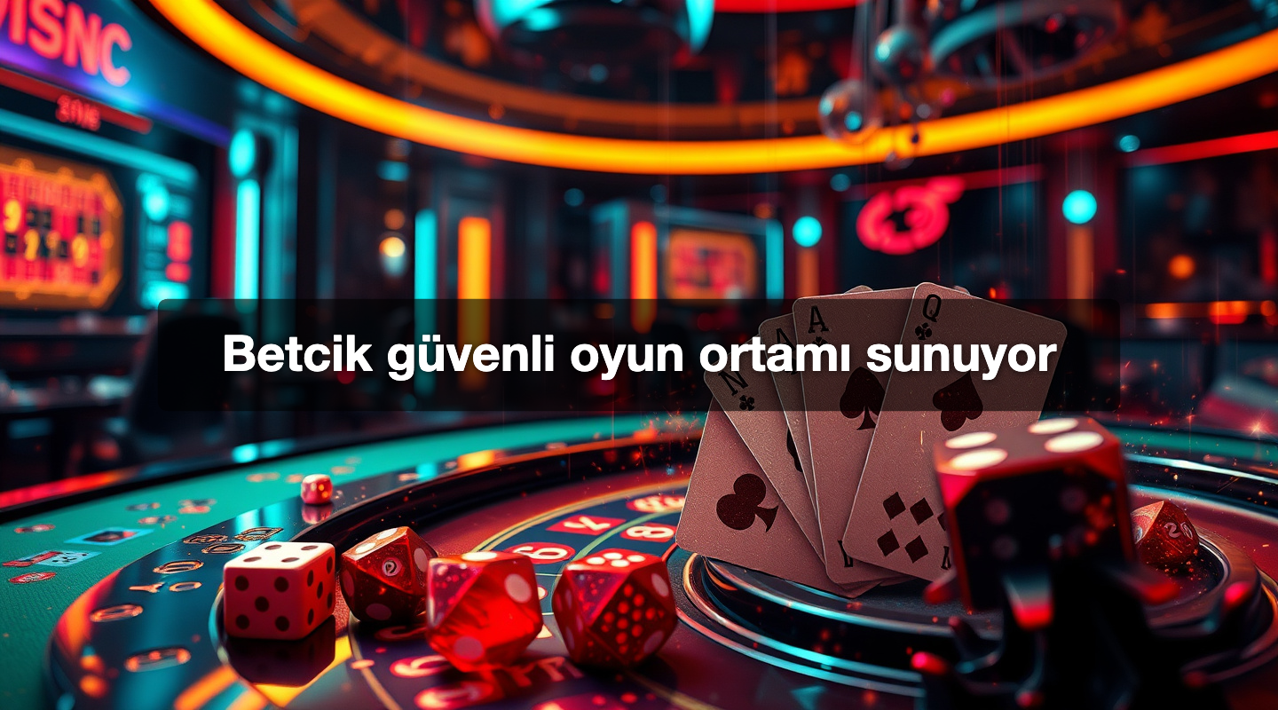 Betcik güvenli oyun ortamı sunuyor