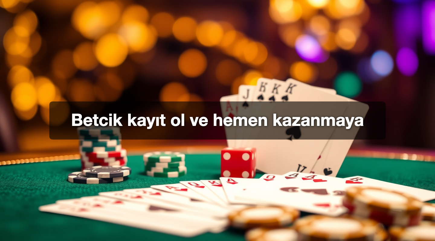 Betcik kayıt ol ve hemen kazanmaya