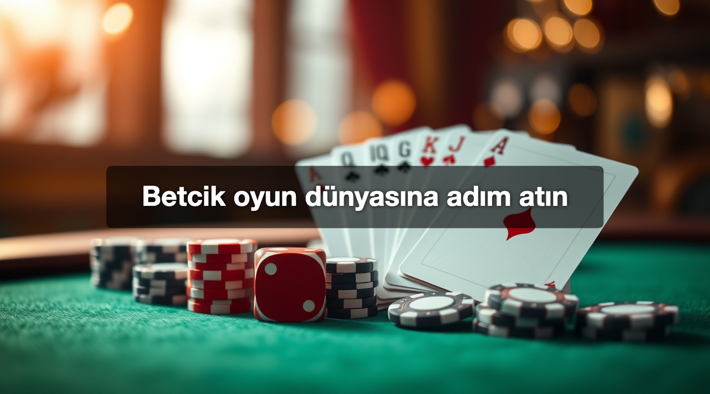 Betcik oyun dünyasına adım atın